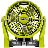 Ryobi R18F-0 Vert, Ventilateur Vert, Ventilateur à lame domestique, Vert, Sol, Table, fenêtre, 2100 tr/min, CE, EAC, Batterie