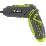 Ryobi R4SDP-L13C 600, 200 Noir, Jaune, Tournevis Vert/gris, Noir, Jaune, 600, 200, 5 N·m, Batterie, 4 V, 670 g