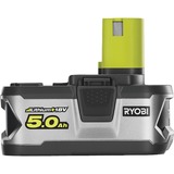 Ryobi RB18L50 Lithium-Ion 5000mAh 18V batterie rechargeable Gris/Vert, 5000 mAh, Lithium-Ion (Li-Ion), 18 V, Noir, Vert, Gris, 1 pièce(s)