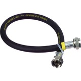 Scanpart Tuyau de gaz en caoutchouc, 60 cm Noir
