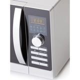 Sharp Microwaves Micro-onde combiné 25 L 900 W Argent, Four à micro-ondes Argent/Noir, Micro-onde combiné, 25 L, 900 W, Boutons, Rotatif, Argent, 1100 W