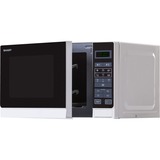 Sharp R-242WW micro-onde Comptoir 20 L 800 W Blanc, Four à micro-ondes Blanc, Comptoir, 20 L, 800 W, Tactile, Blanc, Poussée