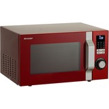 Sharp R-344RD Mikrowelle / 900 W / 25 L / LED-Display / Zeitschaltuhr / 12 Automatikprogramme / Rot Comptoir Micro-ondes uniquement Rouge, Four à micro-ondes Rouge, Comptoir, Micro-ondes uniquement, 25 L, 900 W, Boutons, Rotatif, Rouge