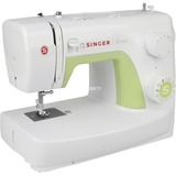 Singer 3229 machine à coudre Machine à coudre automatique Électromécanique Blanc/Vert, Vert, Blanc, Machine à coudre automatique, coudre, Étape 4, Rotatif, Électromécanique