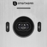 Smartwares DIC-22132, Parlophone Blanc/en aluminium