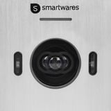Smartwares DIC-22222 Video intercom système pour 2 appartements, Parlophone Blanc/en aluminium