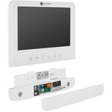 Smartwares DIC-22222 Video intercom système pour 2 appartements, Parlophone Blanc/en aluminium
