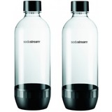SodaStream 1042260410 fourniture de carbonatation Bouteille de gazéification, Gourde Transparent/Noir, 2 pièce(s)
