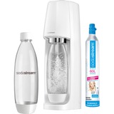 SodaStream Easy, dispositif pour l'eau gazeuse Blanc, Inclus 1 bouteille PET + cylindre CO₂