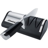 Steba KS 1 Aiguiseur couteau électrique Noir Noir/en acier inoxydable, 18 W, 230 V, 215 mm, 100 mm, 65 mm, 700 g