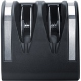 Steba KS 1 Aiguiseur couteau électrique Noir Noir/en acier inoxydable, 18 W, 230 V, 215 mm, 100 mm, 65 mm, 700 g