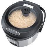 Steba RK3, Cuiseur de riz Acier inoxydable/Noir