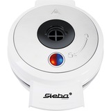 Steba WE 20 VOLCANO (white) 4gauffre(s) 700W Blanc moule à gauffres, Machine à gauffre Blanc, 210 mm, 270 mm, 155 mm, 1,9 kg, 700 W