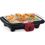Tefal EasyGrill Adjust Red BG90E5, Barbecue Noir/Rouge