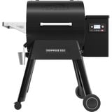 Traeger Ironwood 650, Barbecue Noir, Model 2020, Contrôleur D2, technologie WiFIRE
