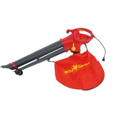 WOLF-Garten Souffleur électrique LBV 2600 E, Aspirateur/Souffleur de feuilles Rouge/Noir