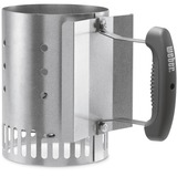 Weber Cheminée d’allumage compacte Rapidfire, Démarreur de charbon de bois Argent