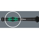 Wera 2052 Kraftform Micro Tournevis à tête sphérique hexagonale Noir/Vert