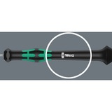 Wera 2052 Kraftform Micro Tournevis à tête sphérique hexagonale Noir/Vert