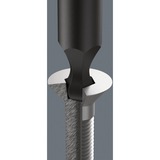Wera 2052 Kraftform Micro Tournevis à tête sphérique hexagonale Noir/Vert