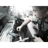 Wera 2052 Kraftform Micro Tournevis à tête sphérique hexagonale Noir/Vert