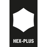 Wera 2090/17 Jeu de tournevis à percussion, Visseuse à choc Noir, 17 pièces, entraînement hexagonal 5/16