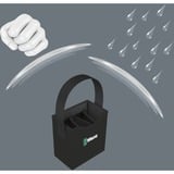 Wera 2go 4 sac de transport d'outils Noir