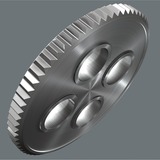 Wera 8100 SA 11 Zyklop Jeu de cliquets métalliques, 28 pièces, Set d'outils Levier à cliquet, entraînement 1/4
