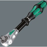 Wera 8100 SA Clé à cliquet All-in Zyklop Speed, 42 pièces, Set d'outils Noir/Vert, Entraînement 1/4", avec fonction de maintien, métrique