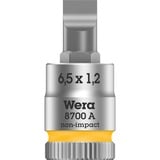 Wera 8700 A FL, 1,2x6,5mmx28, Clés mixtes à cliquet Chrome