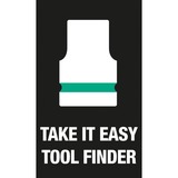 Wera 8767 HMC HF 2 Zyklop bit sockets set TORX, Set d'embouts de vissage 6 pièces