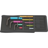 Wera 950/9 Hex-Plus Multicolore Imperial 1 Jeu de clés en coffret, 9 pièces, Tournevis Noir, BlackLaser