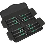Wera Compakt Micro 21 ESD 1, Tournevis Noir/Vert, Pour les appareils électriques