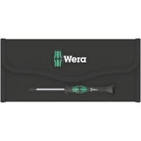 Wera Compakt Micro 21 ESD 1, Tournevis Noir/Vert, Pour les appareils électriques