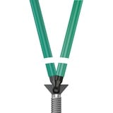 Wera Jeu de clés Allen 950/9 Hex-Plus Multicolore HF 1, Tournevis Noir, 9 pièces, code couleur