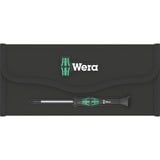 Wera Mallette pliante pour tournevis Kraftform Micro, jusqu'à 12 pièces, Sac Noir