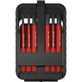 Wiha Jeu d'embouts slimBit electric 43160, Set d'embouts de vissage Rouge