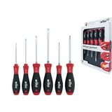 Wiha Set de tournevis SoftFinish 21249 Noir/Rouge
