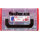fischer FixTainer - DUOPOWER 535969, Cheville Gris clair/Rouge