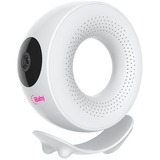 iBaby M2S Plus Wi-Fi Blanc, Moniteur pour bébé Blanc, Android,iOS, Wi-Fi, 2.4 GHz, Blanc, 2-voies, Secteur