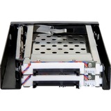 Rack mobile 3,5" pour 2x 2,5" SATA, Cadrage
