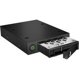 ICY BOX IB-2212SSK Cadre de montage pour 1x 2,5" SATA/SAS, Cadrage Noir