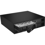 ICY BOX IB-2242SSK, Cadrage Noir, pour 4x 2.5" SATA/SAS