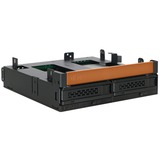 Icy Dock MB732SPO-B Obturateur de baie de lecteur Noir, Cadrage Noir, Métal, Plastique, 5,7,9.5,12.5,15 mm, 12 Gbit/s, CE, REACH, 145,8 mm