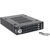 Icy Dock MB993SK-B Obturateur de baie de lecteur Panneau de support Noir, Cadrage Noir, Panneau de support, 2.5", Série ATA III, Série Attachée SCSI (SAS), Noir, Métal, 7 mm