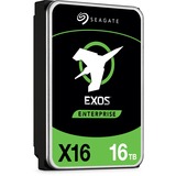 Seagate Exos X16 3.5" 16000 Go Série ATA III, Disque dur 3.5", 16000 Go, 7200 tr/min