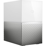 WD My Cloud Home Duo dispositif de stockage cloud personnel 20 To Ethernet/LAN Blanc, NAS Blanc