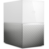 WD My Cloud Home Duo dispositif de stockage cloud personnel 4 To Ethernet/LAN Gris, NAS Blanc, 4 To, HDD, Windows 10, Windows 7, Windows 8.1, Mac OS X 10.10 Yosemite, Mac OS X 10.11 El Capitan, Mac OS X 10.12 Sierra, Android 4.4, Android 5.0, Android 5.1, Android 7.1, iOS 9.0, iOS 9.1, iOS 9.2, iOS 9.3, 5 - 35 °C