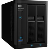 WD My Cloud PR2100 NAS Bureau Ethernet/LAN Noir N3710 NAS, Bureau, Intel® Pentium®, N3710, 16 To, Noir