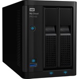WD My Cloud PR2100 NAS Bureau Ethernet/LAN Noir N3710 NAS, Bureau, Intel® Pentium®, N3710, 20 To, Noir
